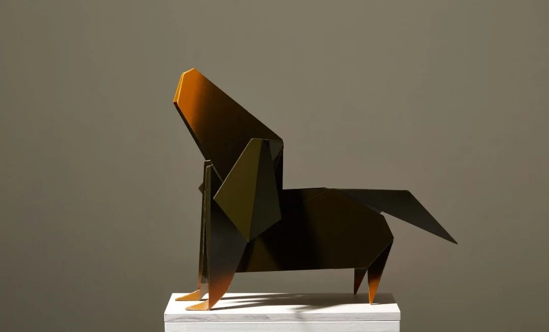 Origami Dachshund Dark Brown